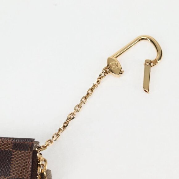 LOUIS VUITTON Damier Ebene Pochette Cree Coin Purse - Picture 12 of 16